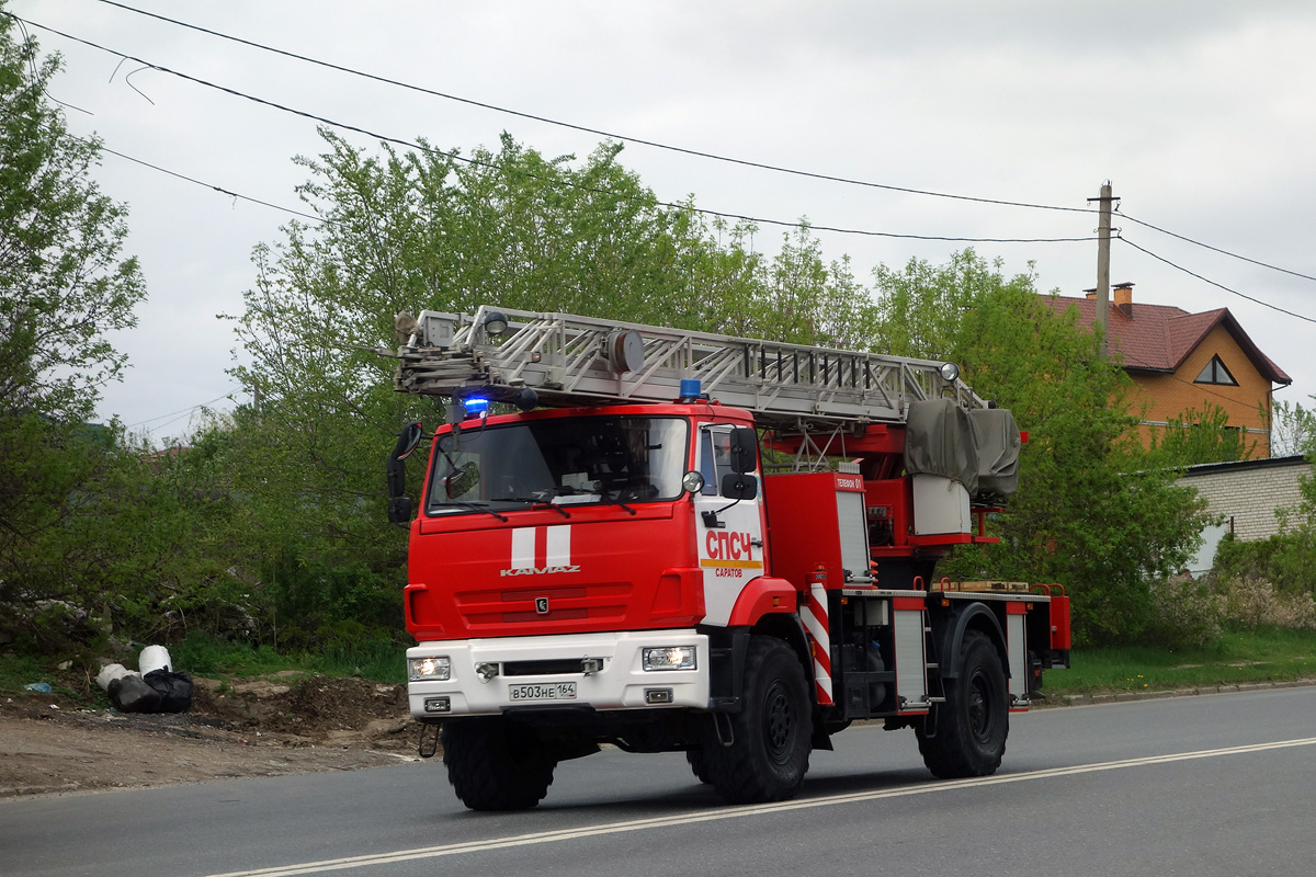 Саратовская область, № В 503 НЕ 164 — КамАЗ-43502-D5