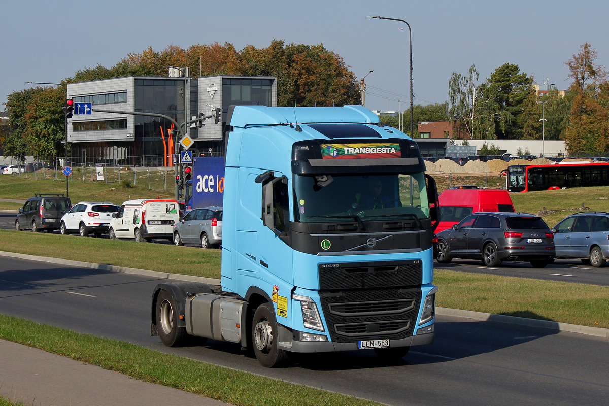 Литва, № LEN 553 — Volvo ('2012) FH.500