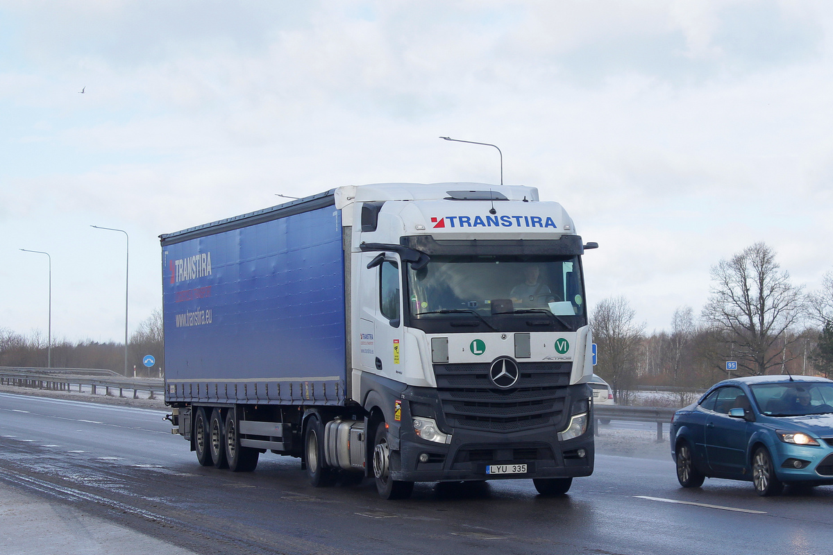 Литва, № LYU 335 — Mercedes-Benz Actros ('2018) 1845