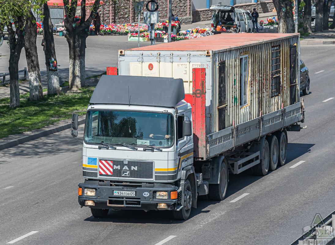 Алматинская область, № 934 TDB 05 — MAN F90 (общая модель)
