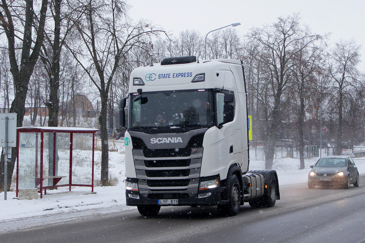 Литва, № LYF 819 — Scania ('2016) S450