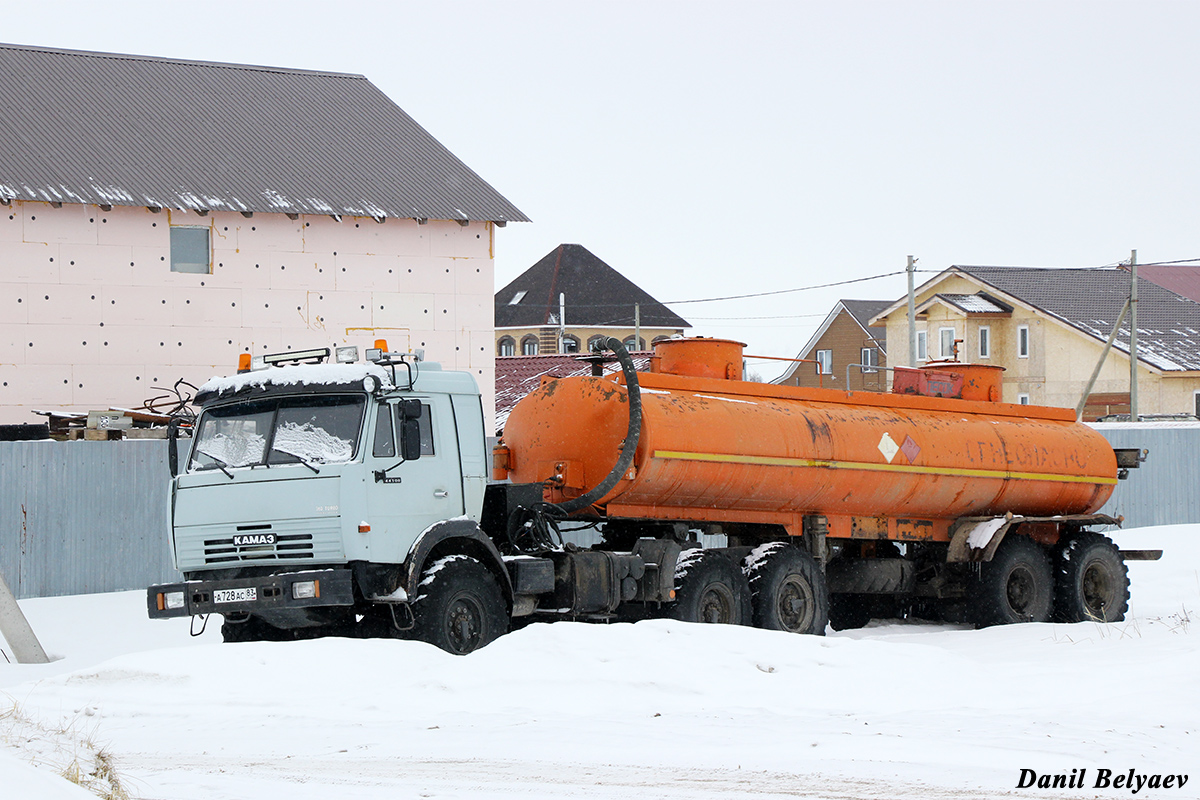 Ненецкий автономный округ, № А 728 АС 83 — КамАЗ-44108-13 [44108N]