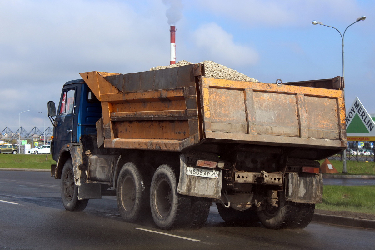 Псковская область, № М 606 АР 60 — КамАЗ-55111 [551110]