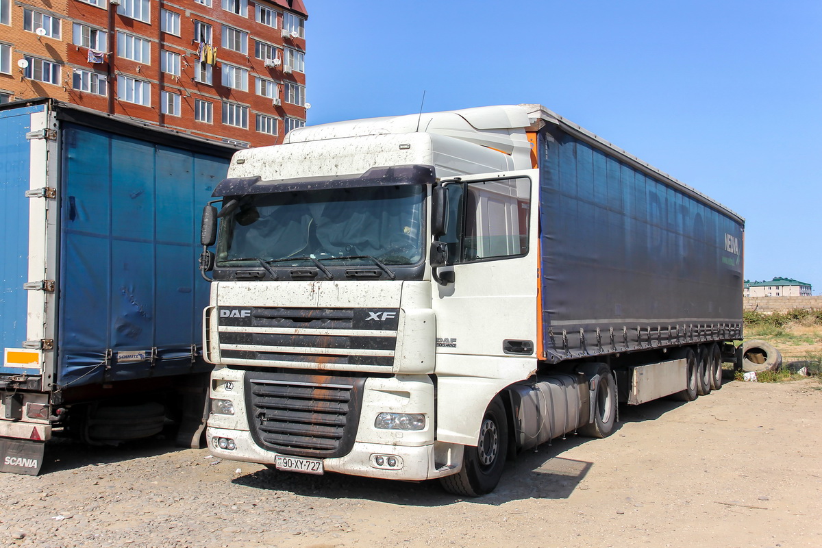 Азербайджан, № 90-XY-727 — DAF XF105 FT