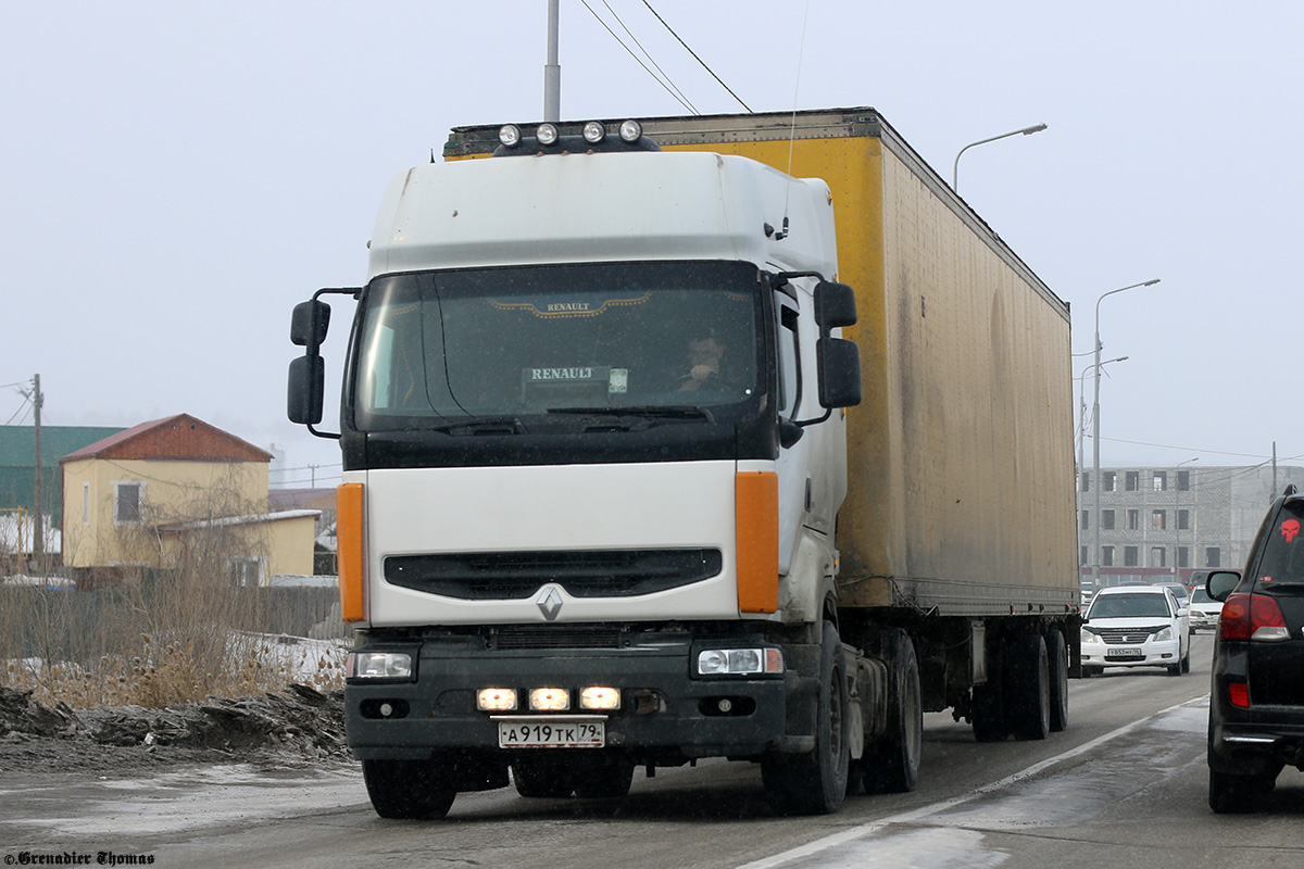 Еврейская автономная область, № А 919 ТК 79 — Renault Premium ('1996)