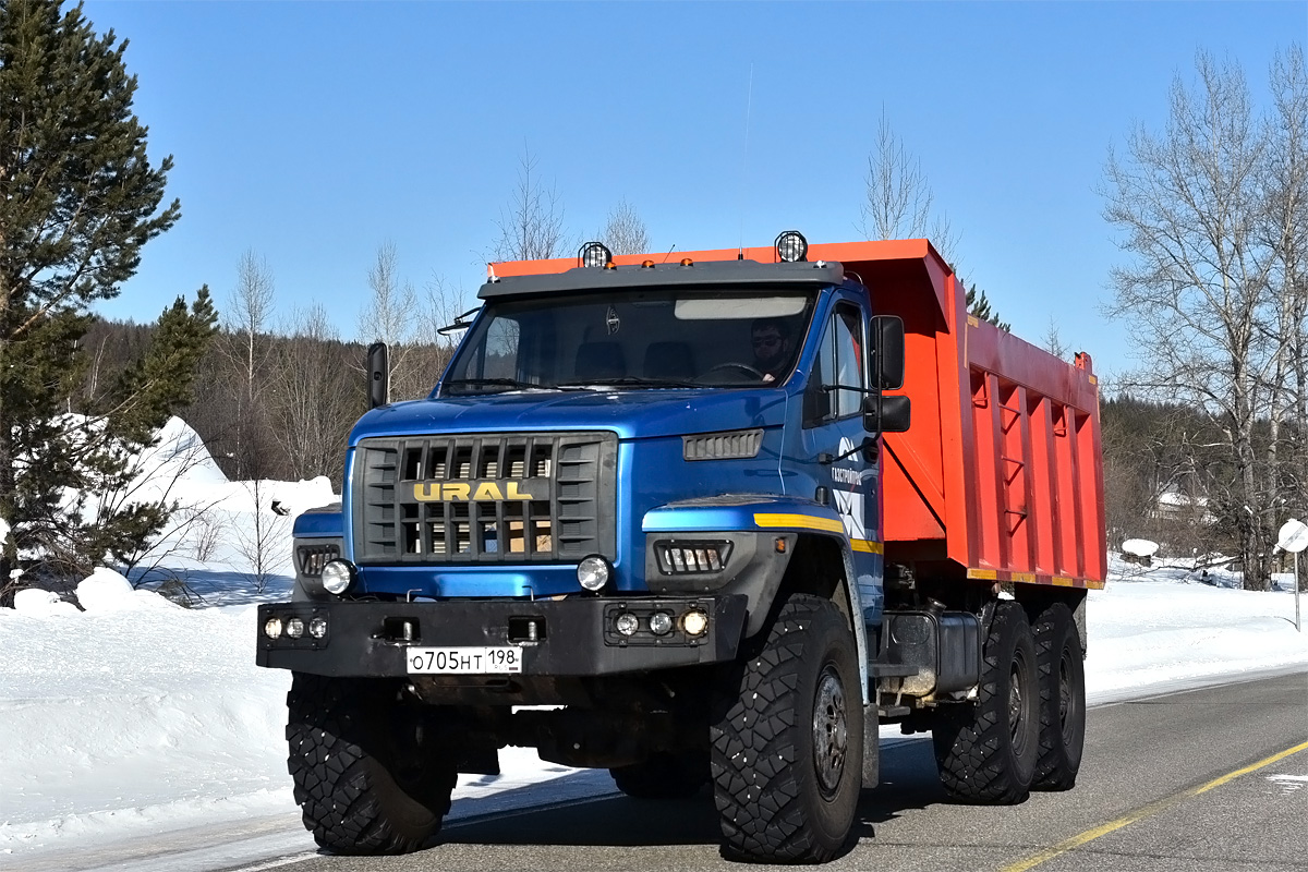 Санкт-Петербург, № О 705 НТ 198 — Урал NEXT 55571-74