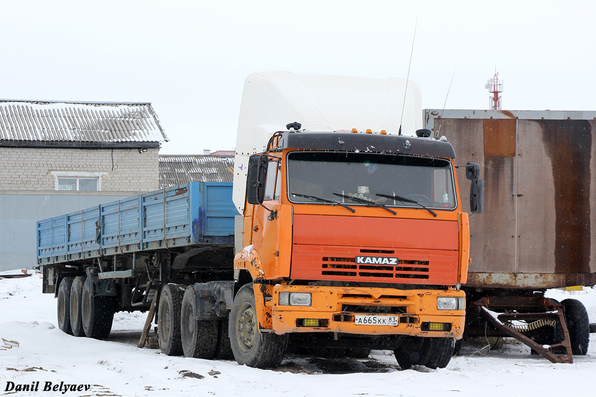 Ненецкий автономный округ, № А 665 КК 83 — КамАЗ-6460 [646000]