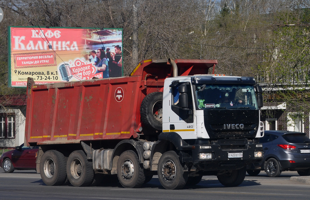 Омская область, № У 420 ВТ 55 — IVECO Trakker ('2007)