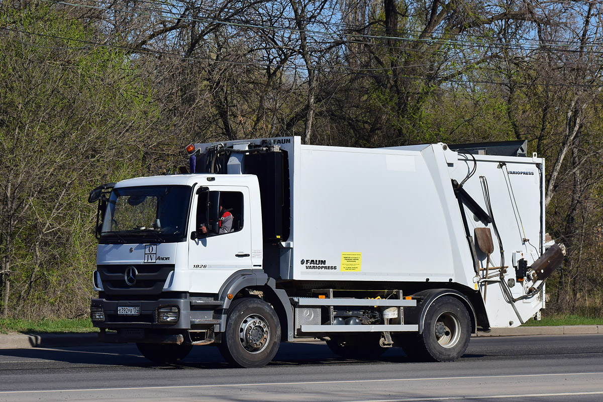 Волгоградская область, № Е 392 РВ 134 — Mercedes-Benz Axor 1826 [Z9M]