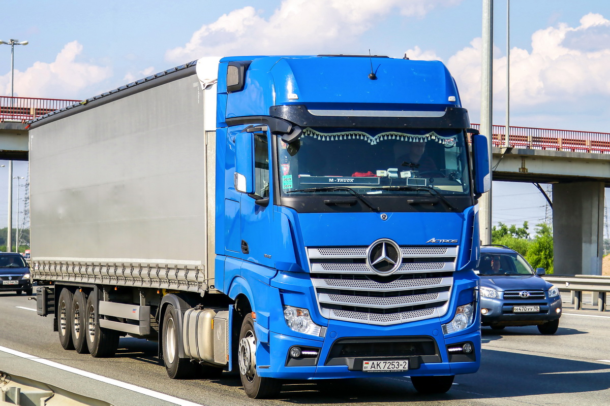 Витебская область, № АК 7253-2 — Mercedes-Benz Actros ('2011) 1842