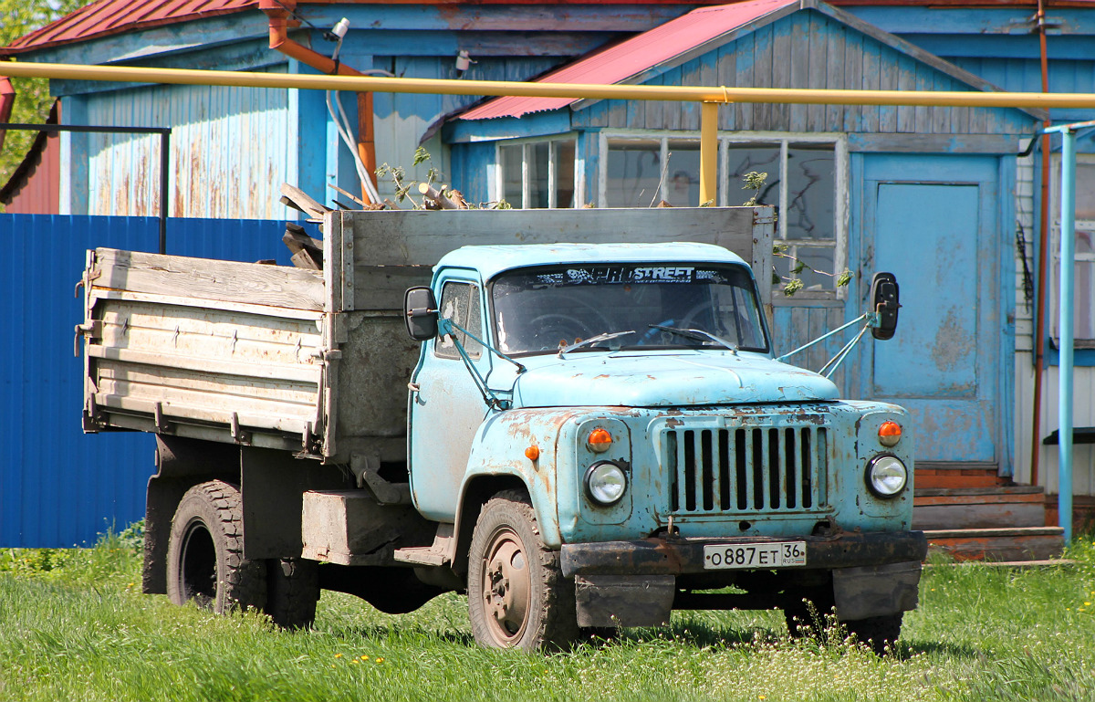 Воронежская область, № О 887 ЕТ 36 — ГАЗ-53-01