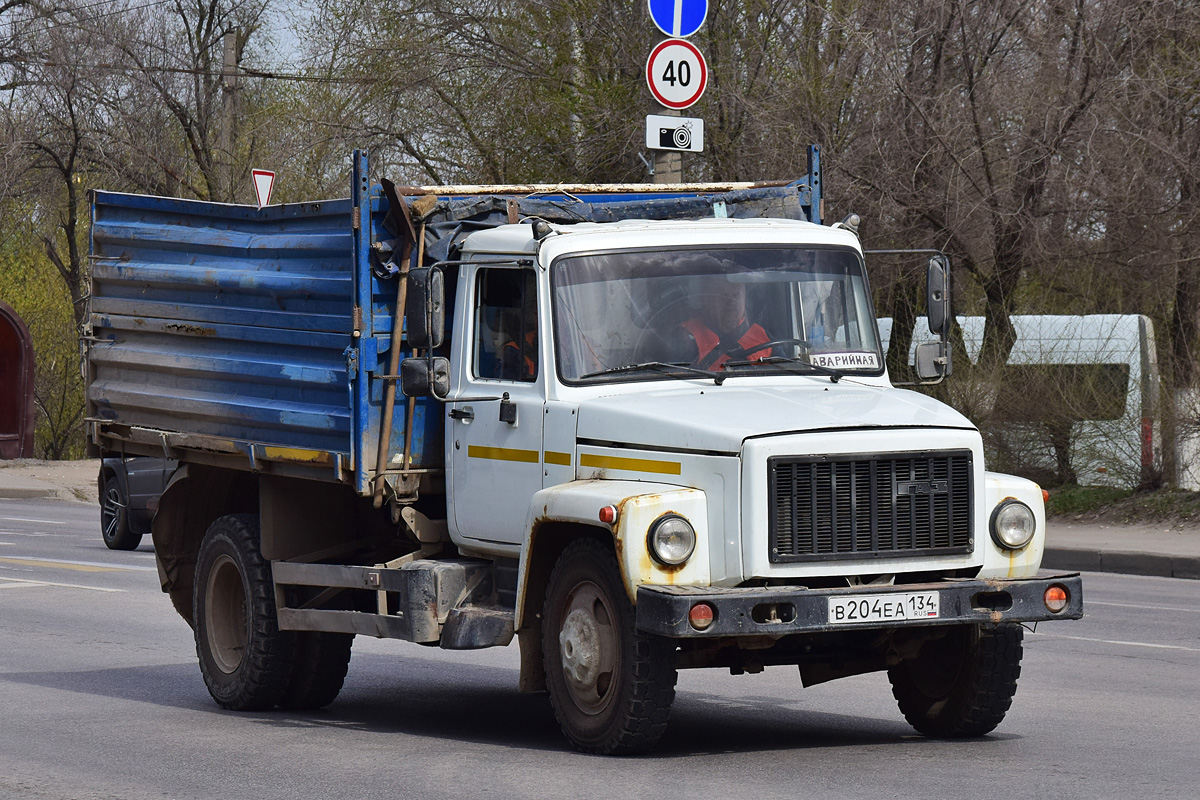 Волгоградская область, № В 204 ЕА 134 — ГАЗ-3309