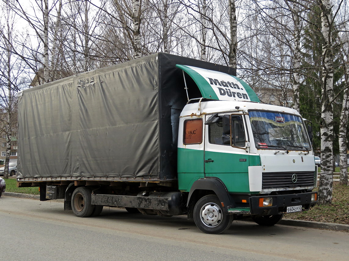 Кировская область, № В 604 СР 43 — Mercedes-Benz LK 817