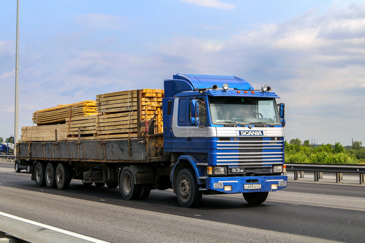 Ленинградская область, № С 609 НХ 47 — Scania (II) R93M