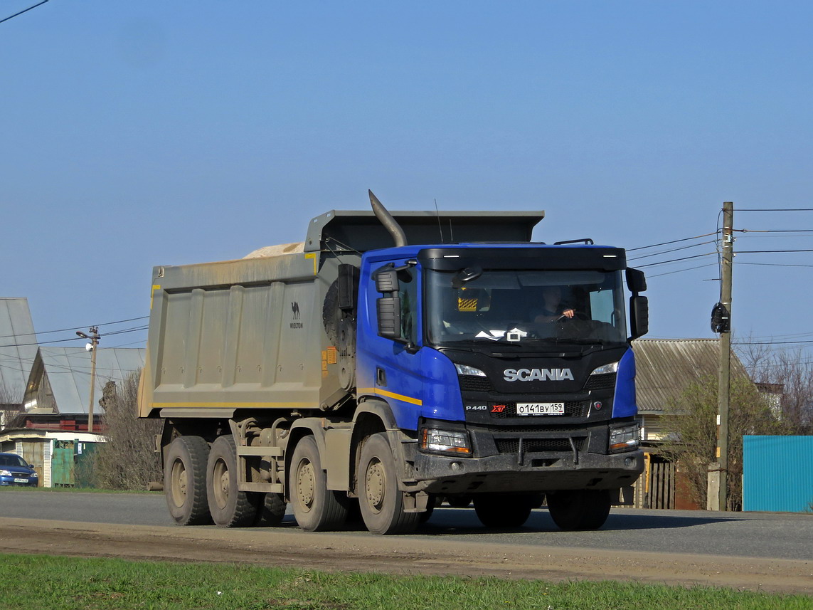 Кировская область, № О 141 ВУ 159 — Scania ('2016) P440