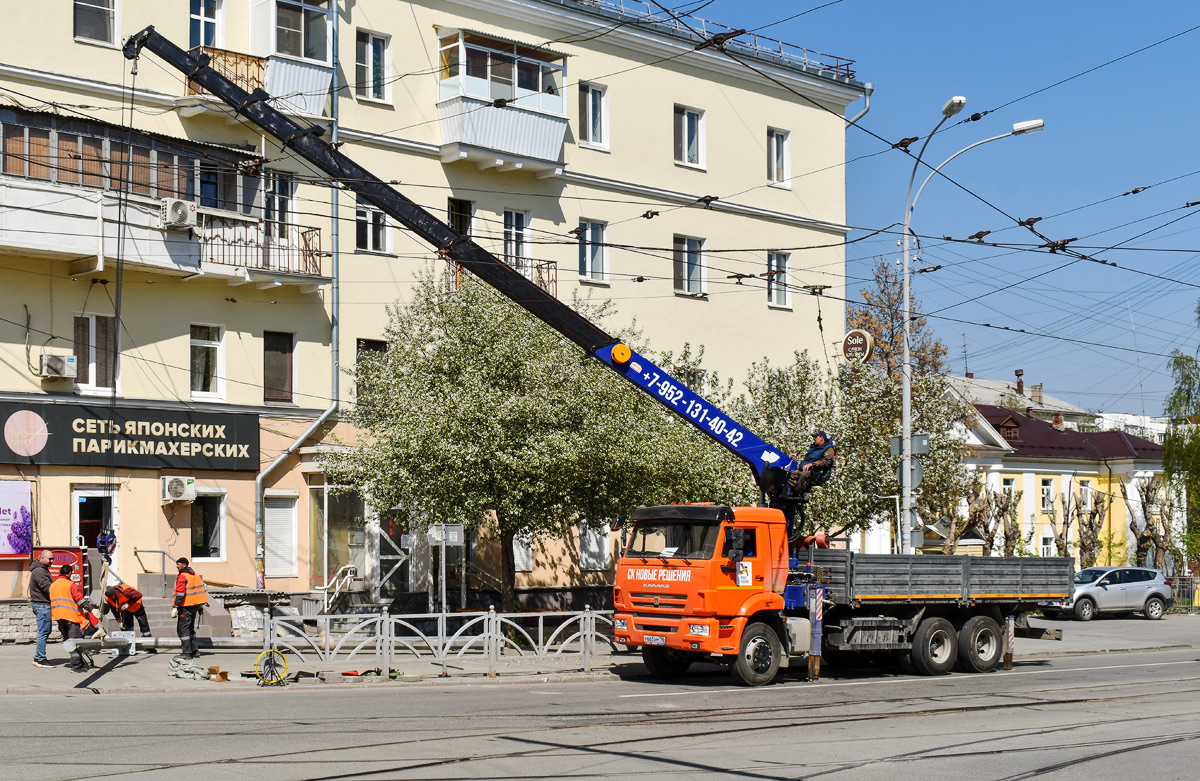 Свердловская область, № Р 665 ХМ 196 — КамАЗ-65115 (общая модель)