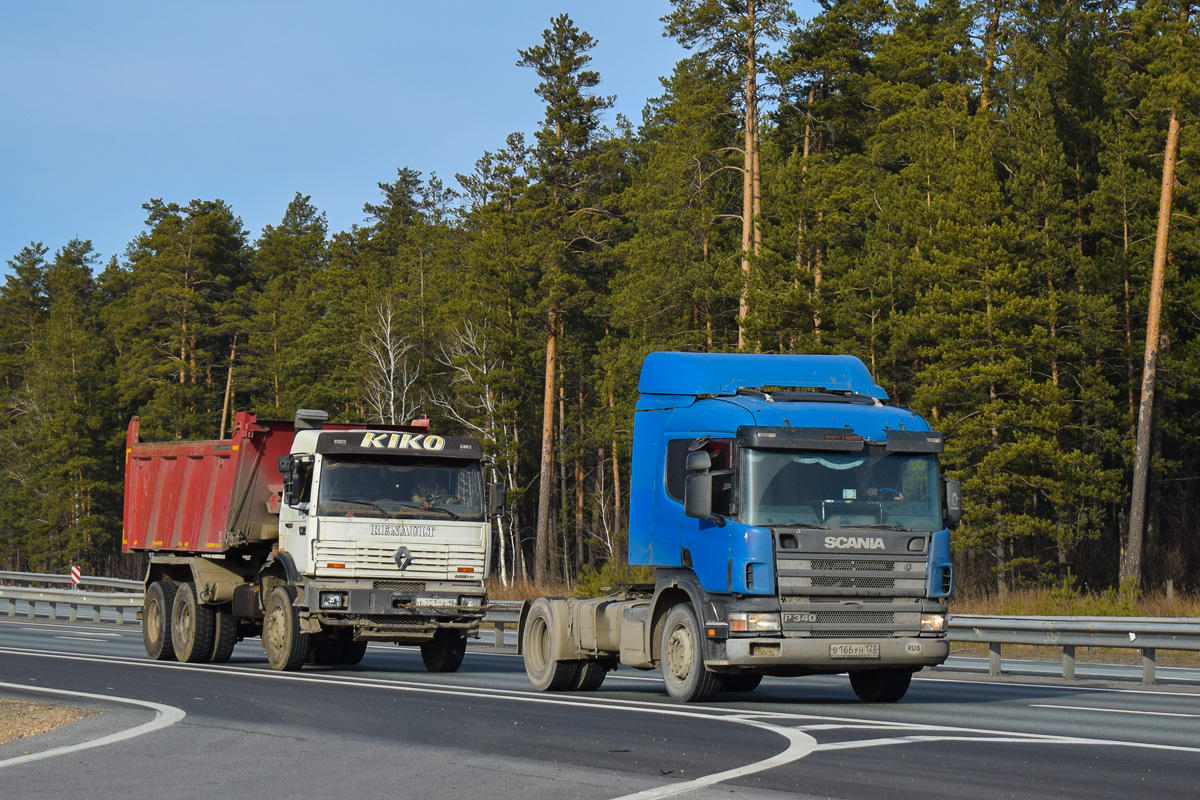 Алтайский край, № В 166 УН 122 — Scania ('1996) P114G