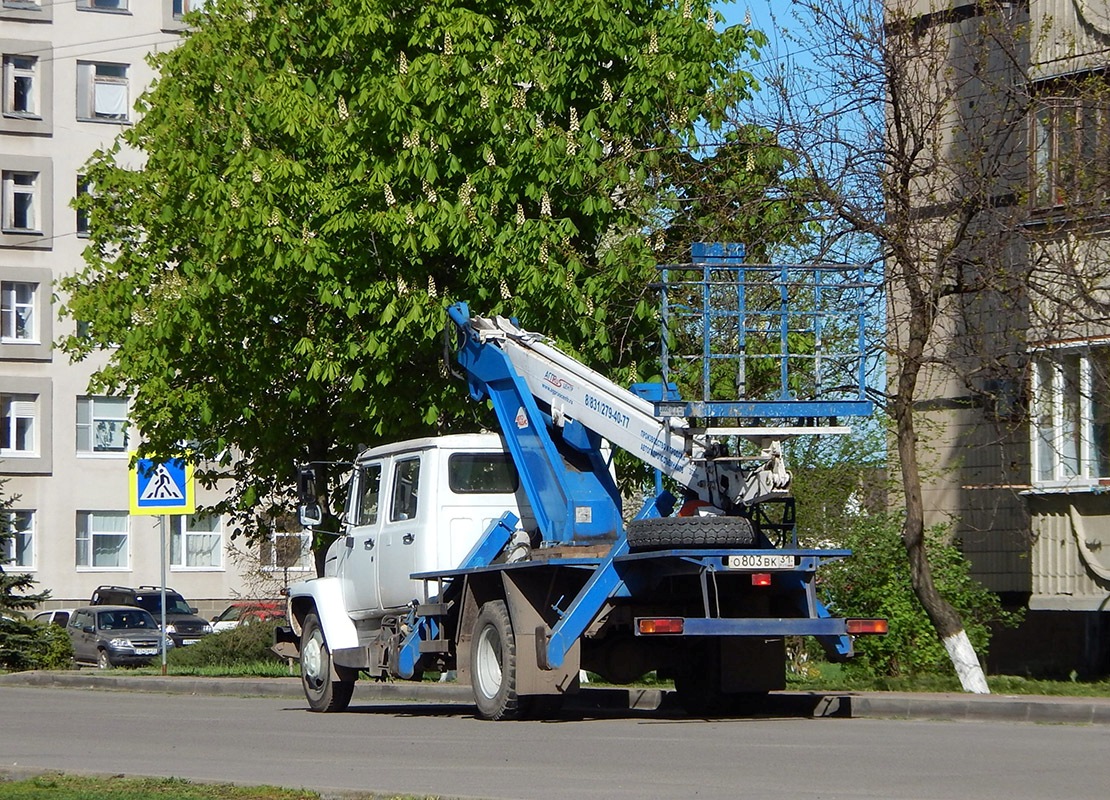 Белгородская область, № О 803 ВК 31 — ГАЗ-3309