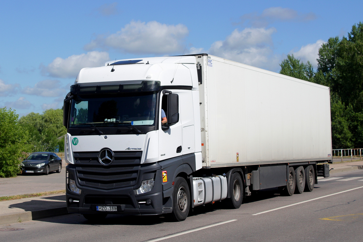 Литва, № HZO 388 — Mercedes-Benz Actros ('2011) 1845