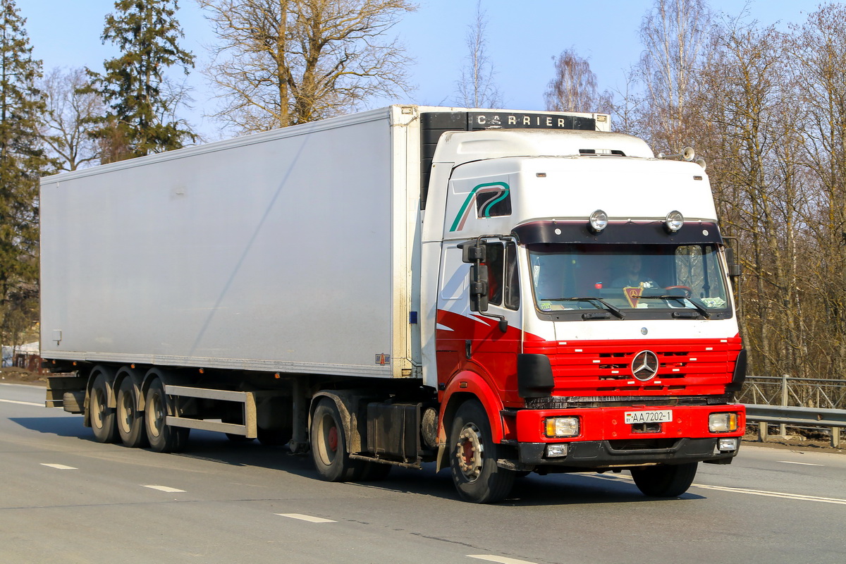 Брестская область, № АА 7202-1 — Mercedes-Benz SK (общ. мод.)