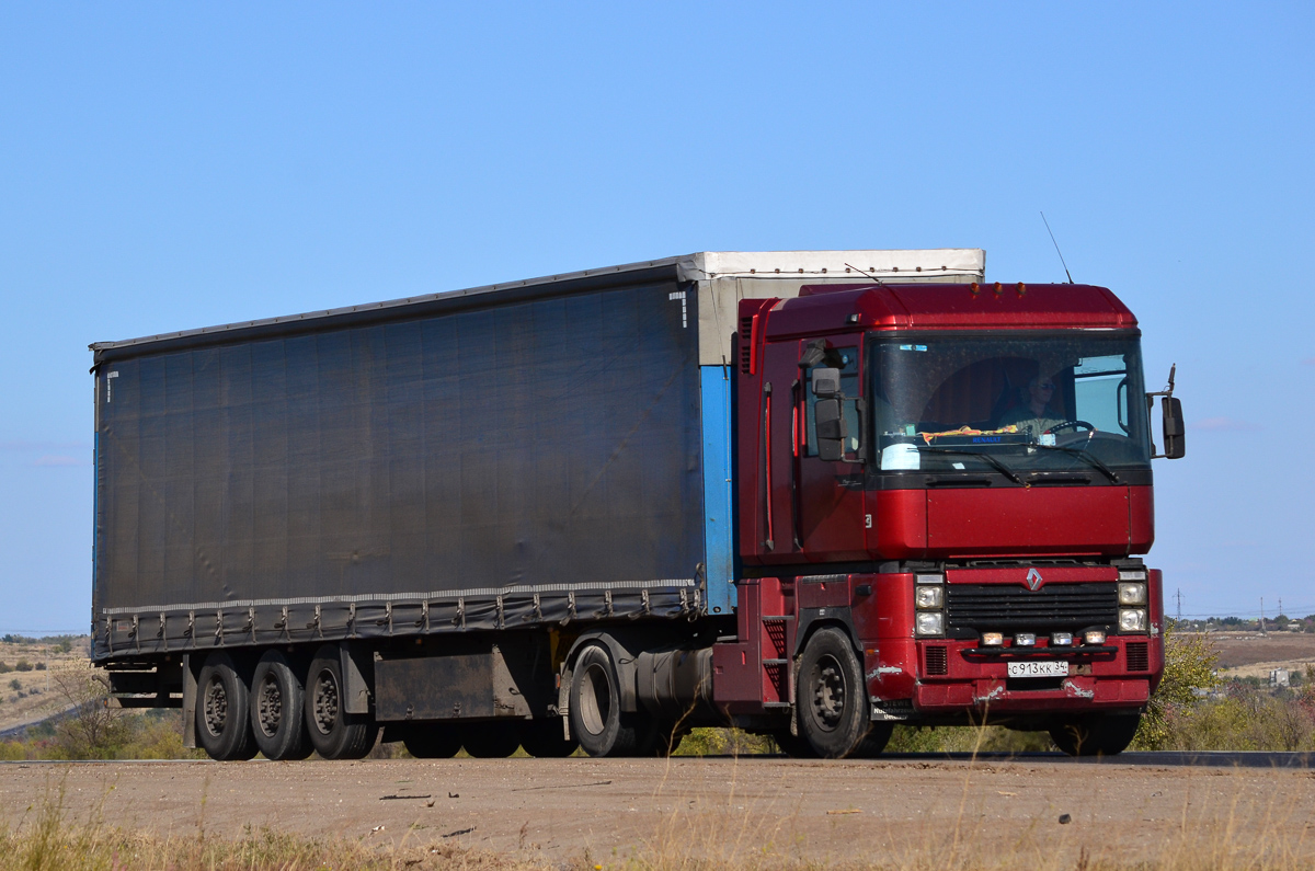 Волгоградская область, № С 913 КК 34 — Renault Magnum Integral ('1997)