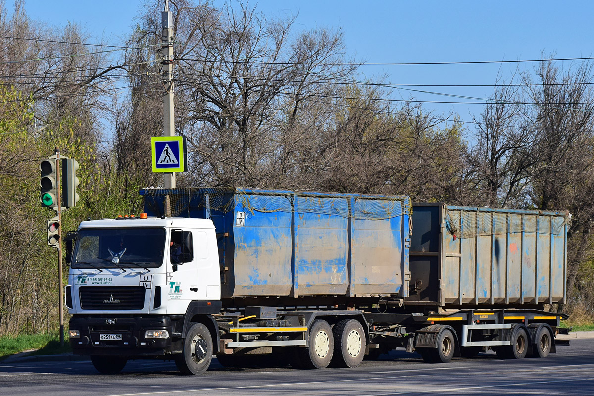 Волгоградская область, № О 251 ВА 196 — МАЗ-6312C9