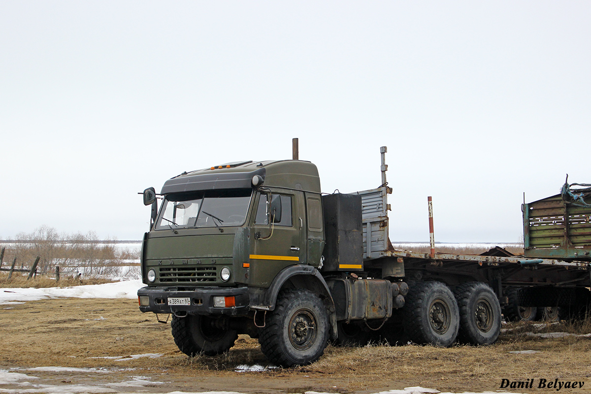 Ненецкий автономный округ, № А 389 АТ 83 — КамАЗ-4310