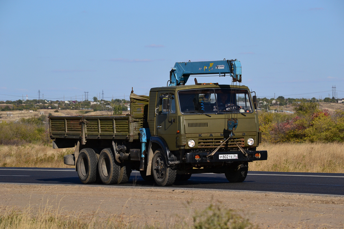 Волгоградская область, № Р 802 ТЕ 34 — КамАЗ-5320