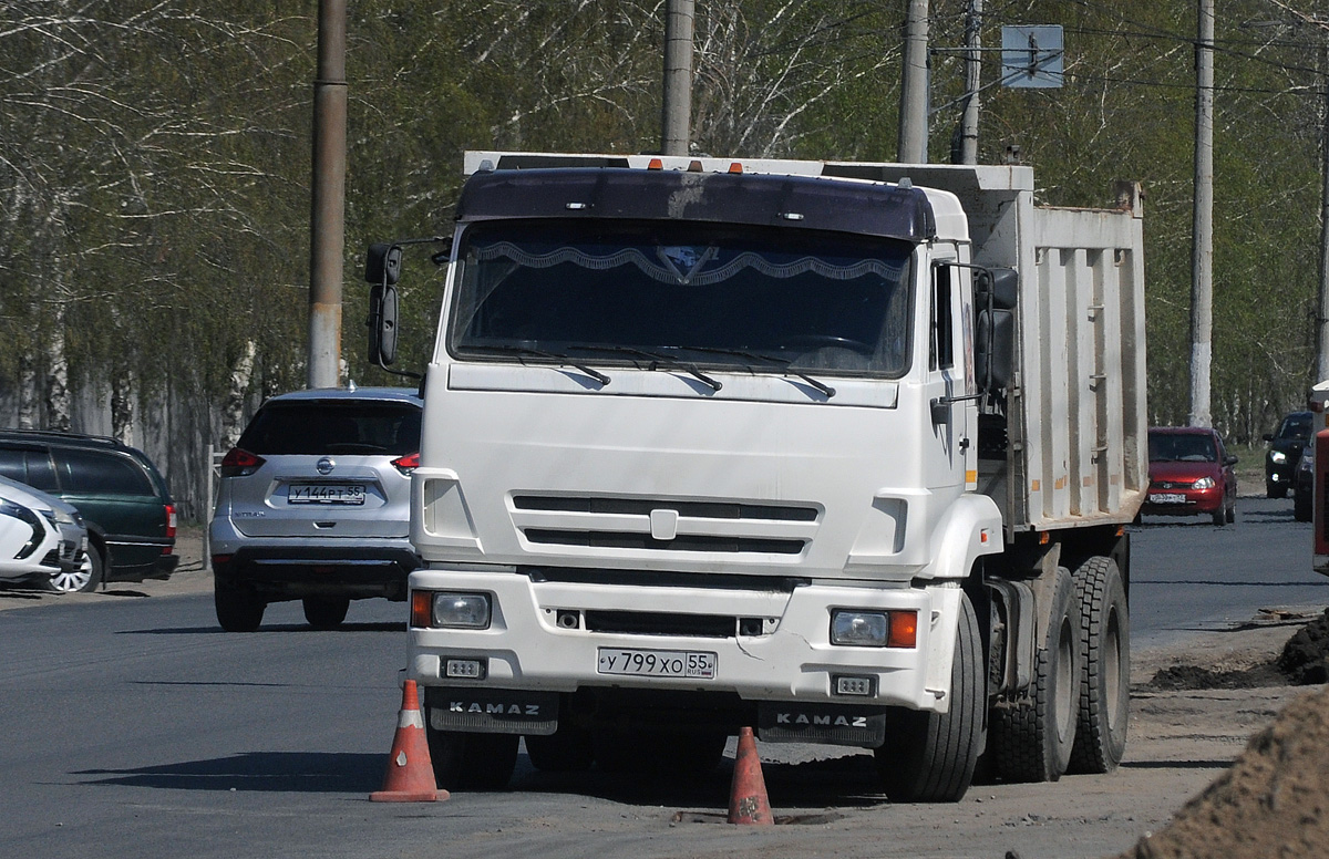 Омская область, № У 799 ХО 55 — КамАЗ-65116-A4