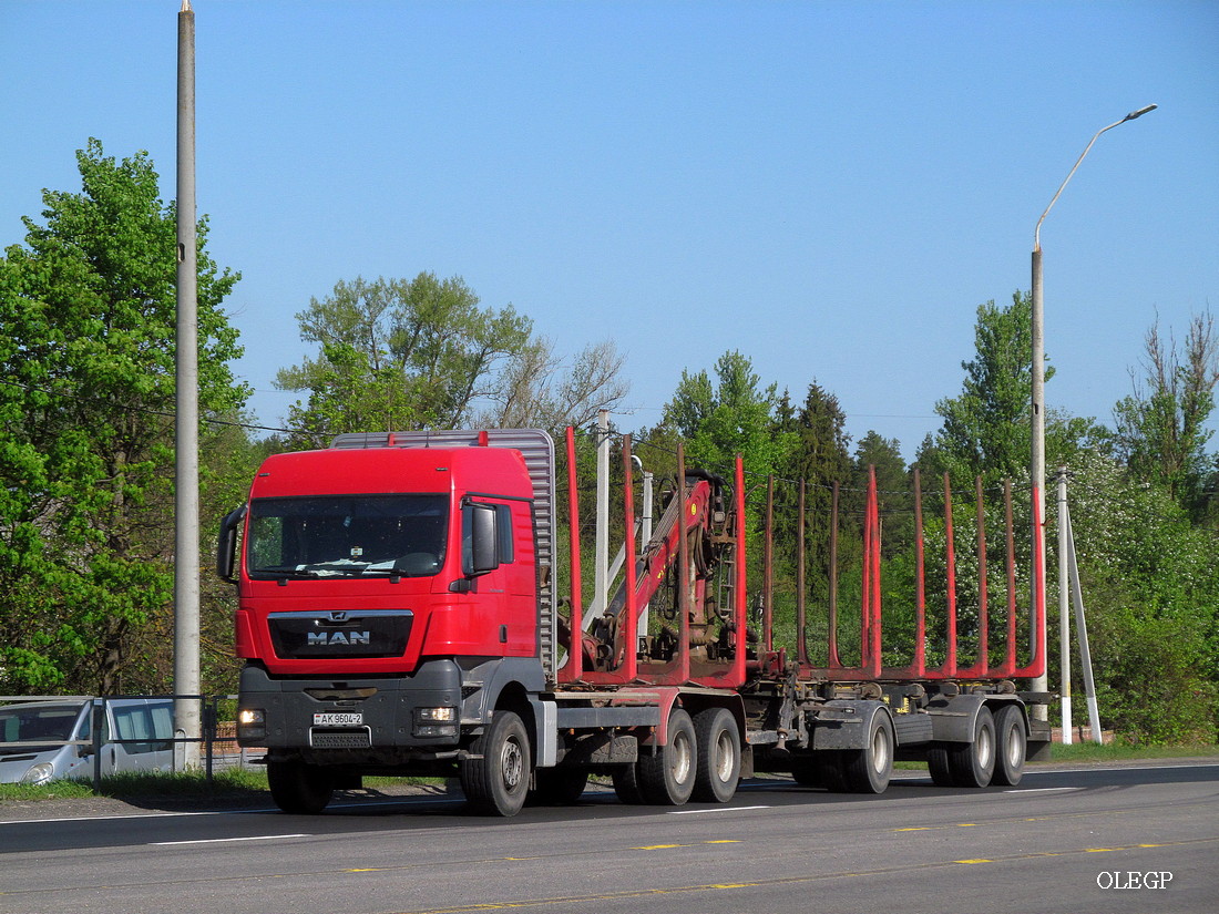 Витебская область, № АК 9604-2 — MAN TGX ('2007) (общая модель)