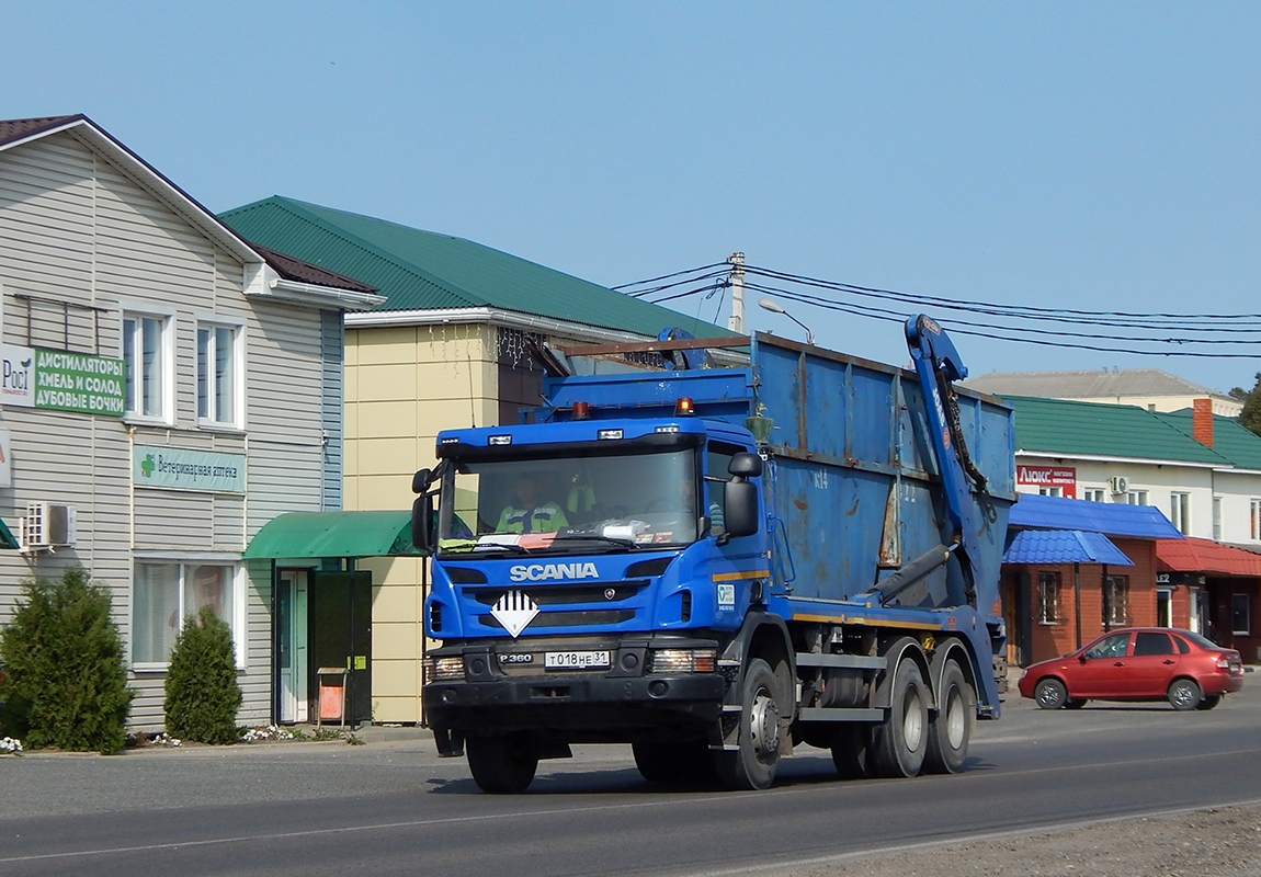 Белгородская область, № Т 018 НЕ 31 — Scania ('2011) P360