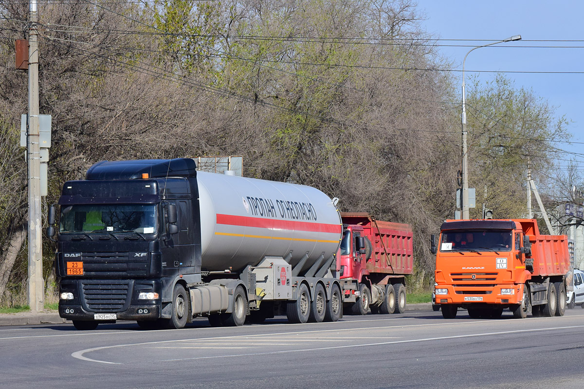 Чечня, № Е 925 ВЕ 95 — DAF XF105 FT