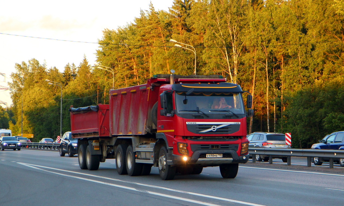 Санкт-Петербург, № Е 498 МВ 198 — Volvo ('2010) FMX.400 [X9P]