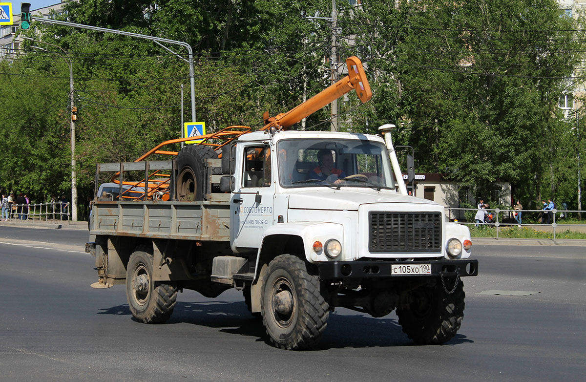 Московская область, № С 105 ХО 190 — ГАЗ-33081 «Садко»