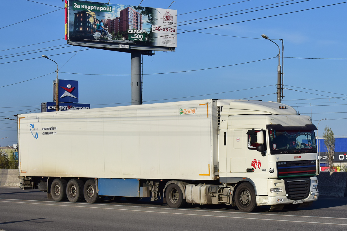 Мурманская область, № Р 465 ОВ 58 — DAF XF105 FT