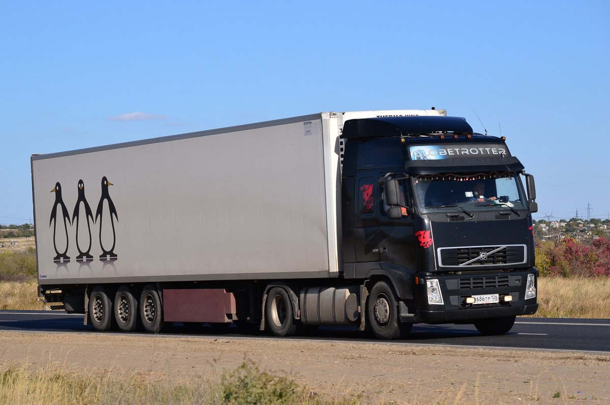 Ставропольский край, № В 686 ТР 126 — Volvo ('2002) FH12.400