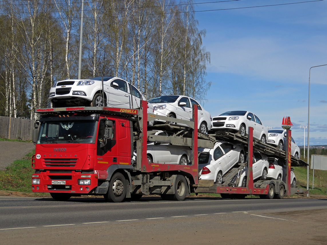 Свердловская область, № Н 035 КЕ 196 — IVECO Stralis ('2007) 400