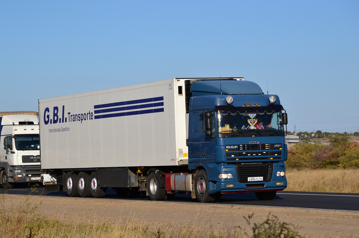 Саратовская область, № В 886 РК 64 — DAF XF95 FT