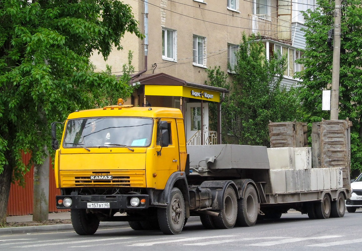 Калужская область, № Н 157 ВТ 40 — КамАЗ-5410