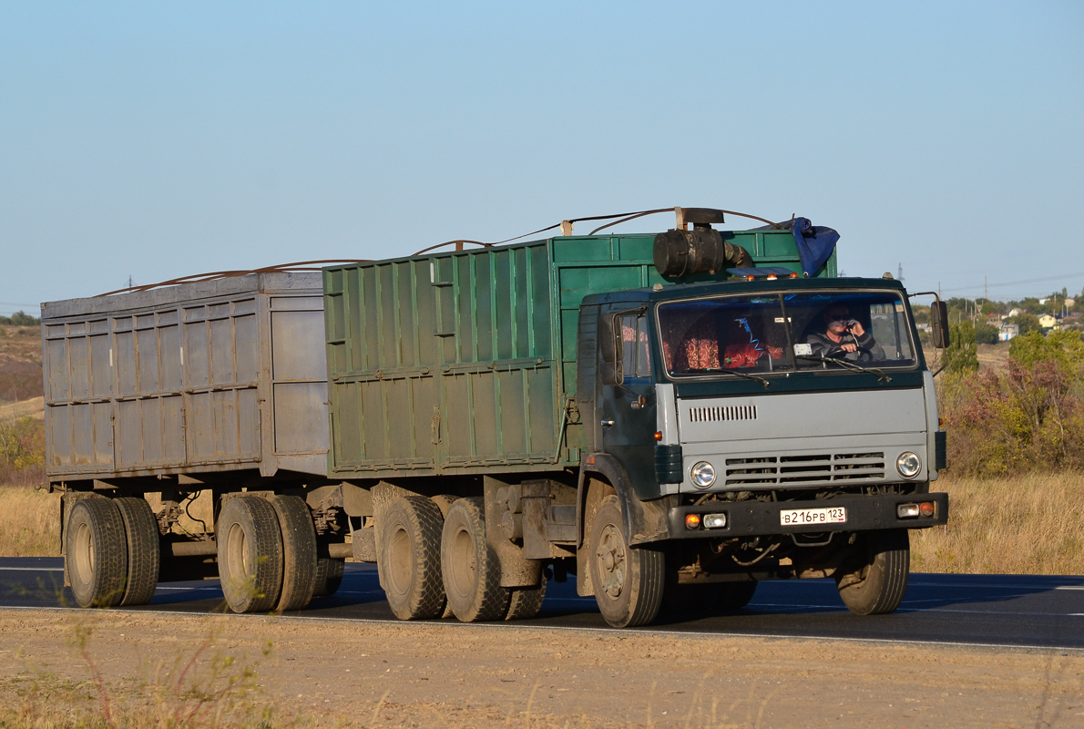 Краснодарский край, № В 216 РВ 123 — КамАЗ-5320