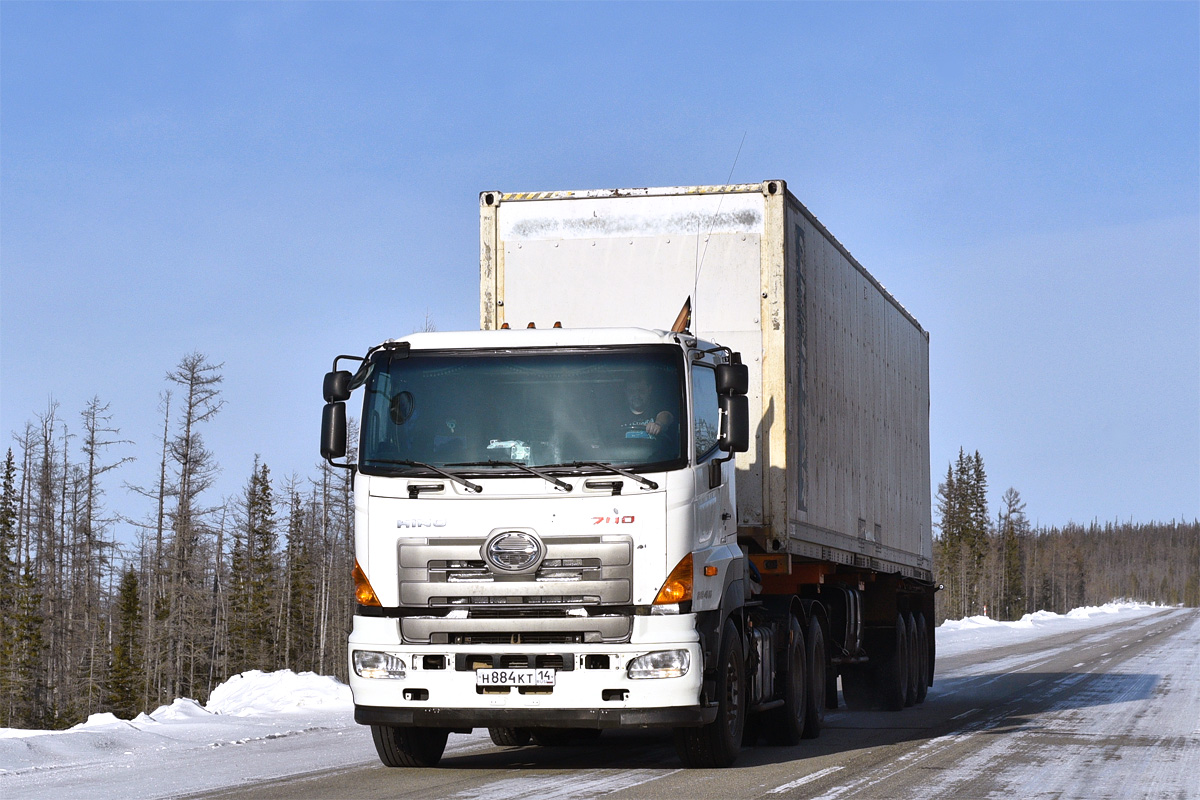 Саха (Якутия), № Н 884 КТ 14 — Hino 700