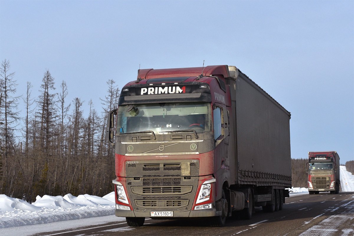 Минск, № АХ 5160-5 — Volvo ('2012) FH.460 [X9P]