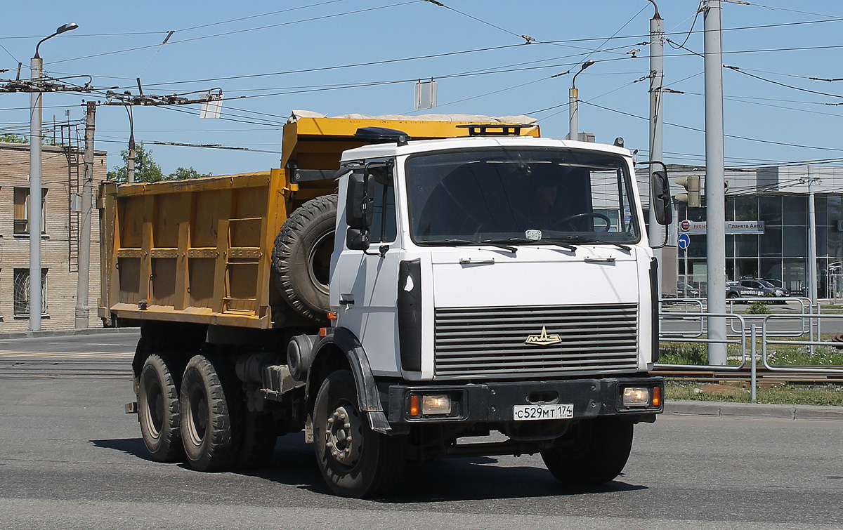 Челябинская область, № С 529 МТ 174 — МАЗ-5516A5