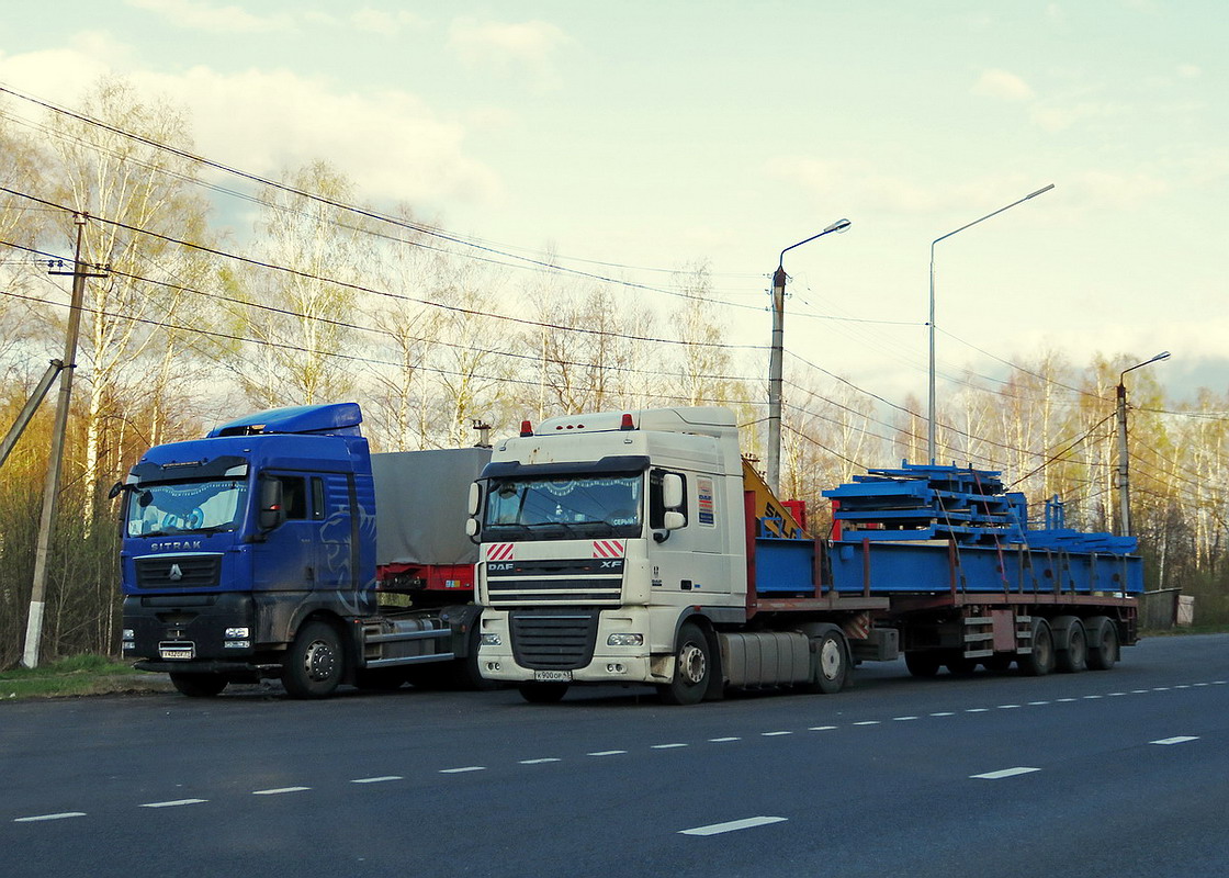 Кировская область, № К 900 ОР 43 — DAF XF105 FT