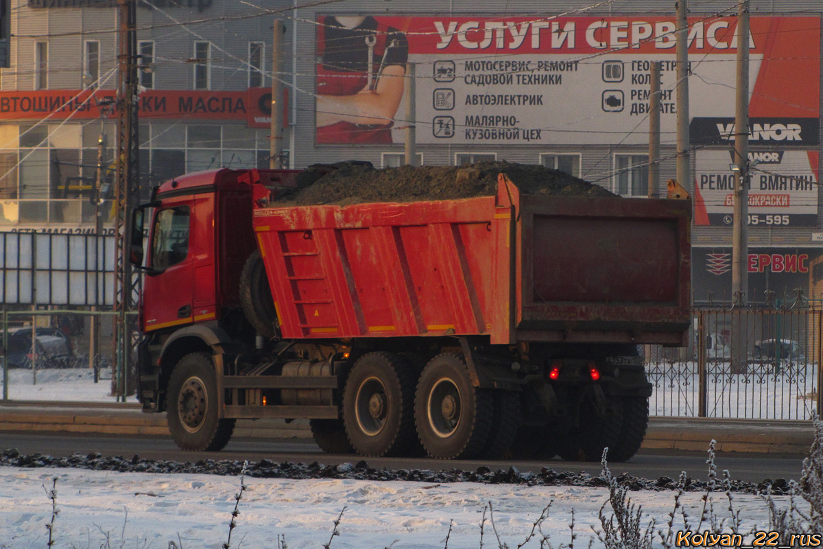 Алтайский край, № А 153 ТА 122 — Mercedes-Benz Arocs 3345 [Z9M]