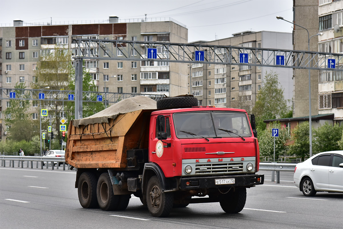 Тюменская область, № Е 517 АК 72 — КамАЗ-5511