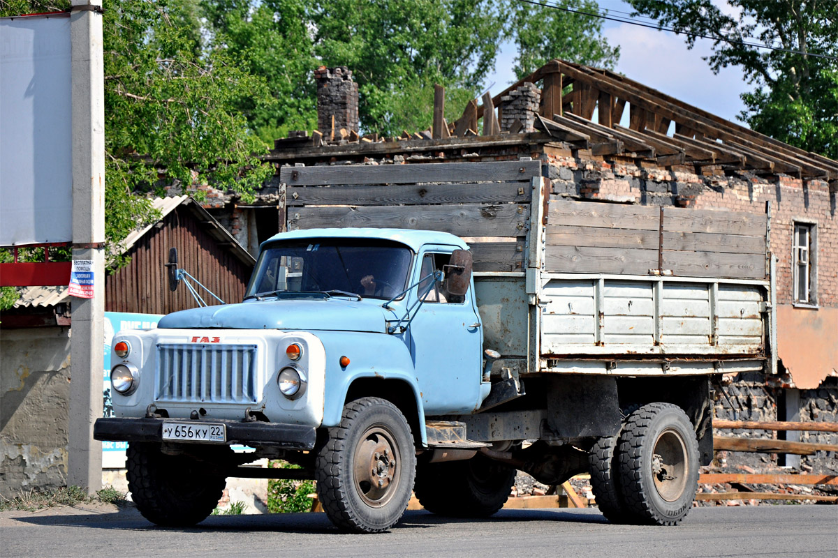 Алтайский край, № У 656 КУ 22 — ГАЗ-53-02