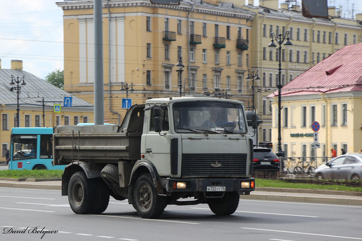 Санкт-Петербург, № В 722 СТ 78 — МАЗ-5551 [555100]