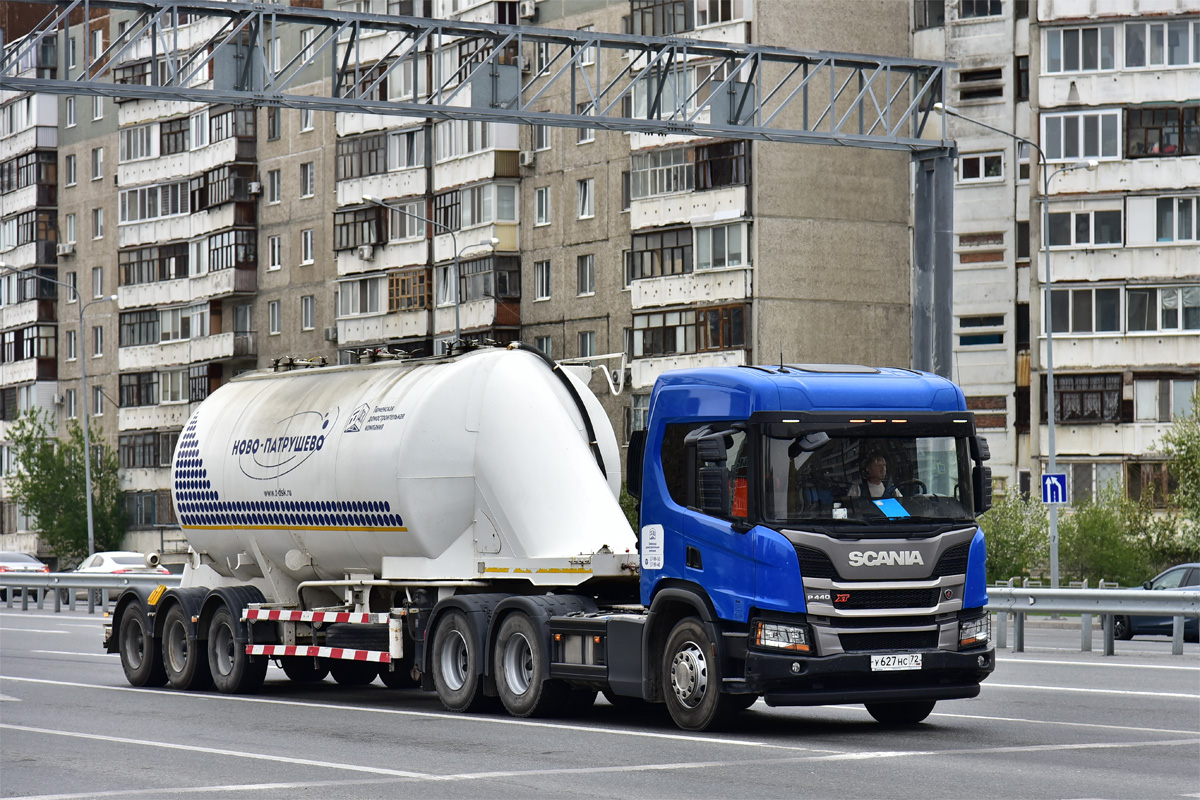 Тюменская область, № У 627 НС 72 — Scania ('2016) P440