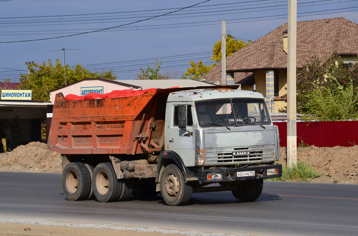 Волгоградская область, № В 654 МЕ 134 — КамАЗ-55111-02 [55111C]